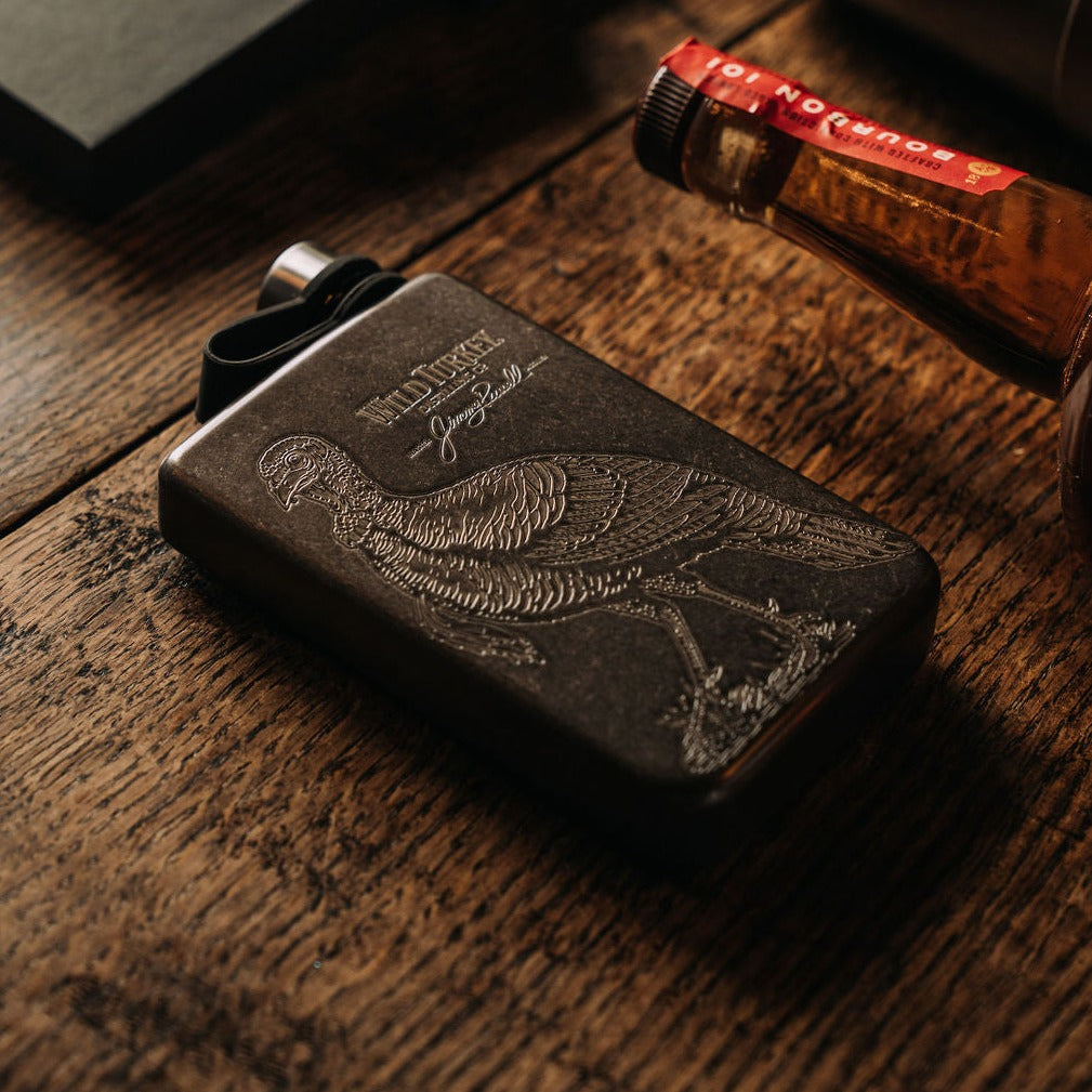 Wild Turkey Hip Flask