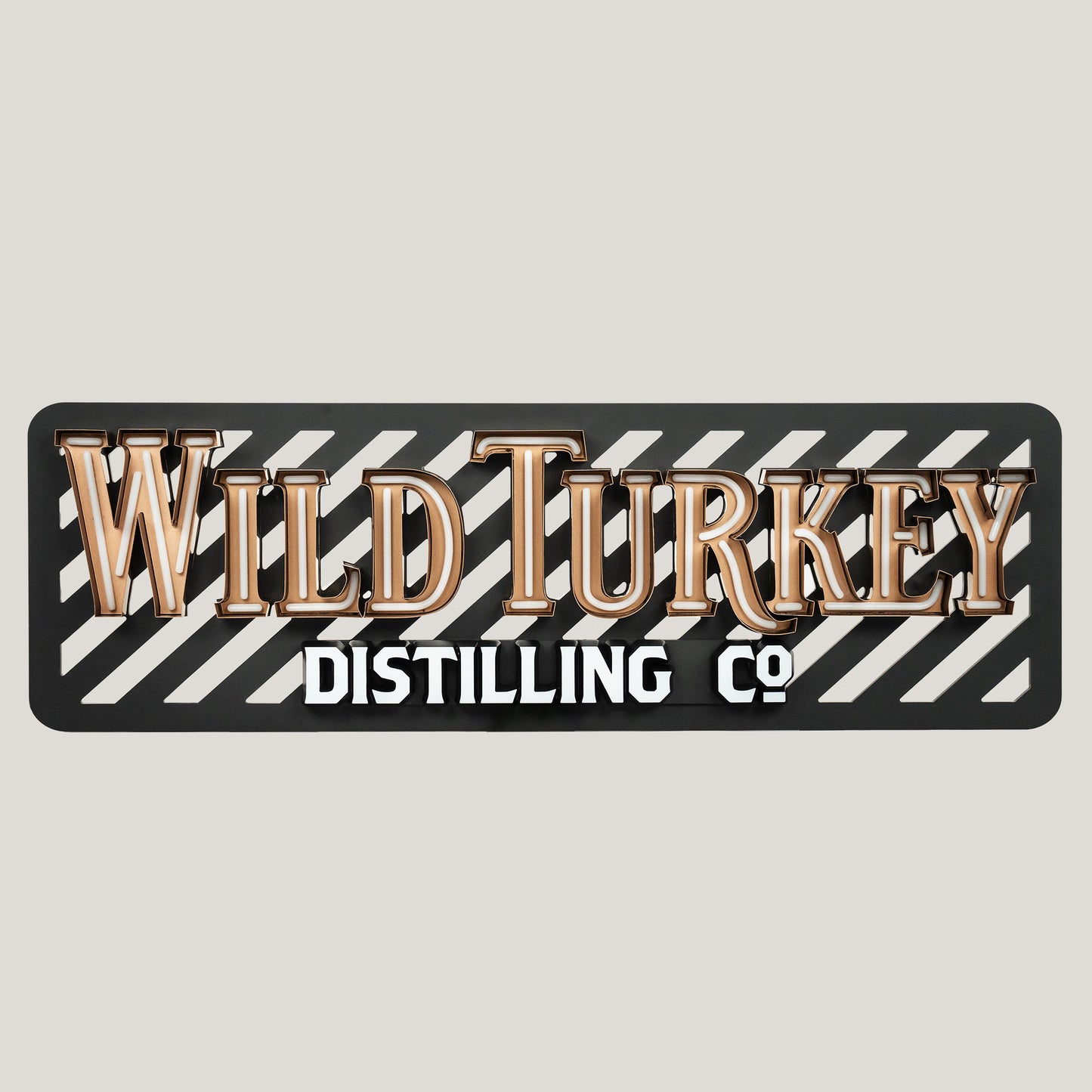 Wild Turkey Distilling Co Wall Sign