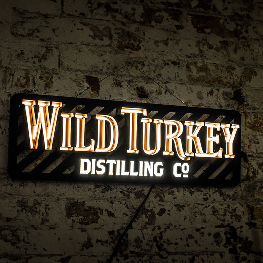 Wild Turkey Distilling Co Wall Sign