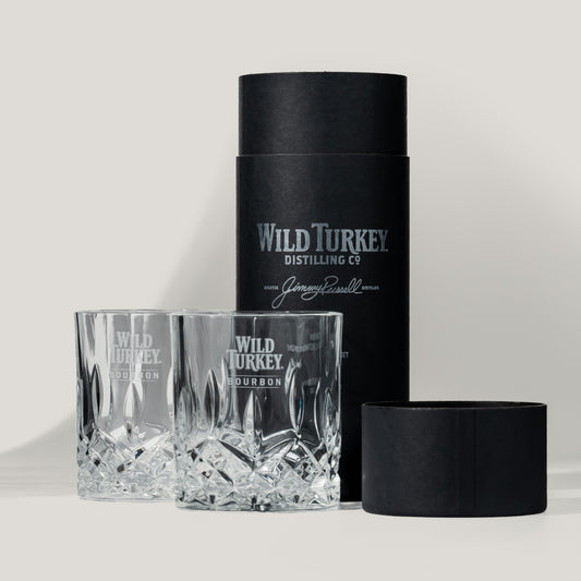 WILD TURKEY TUMBLER GLASS SET