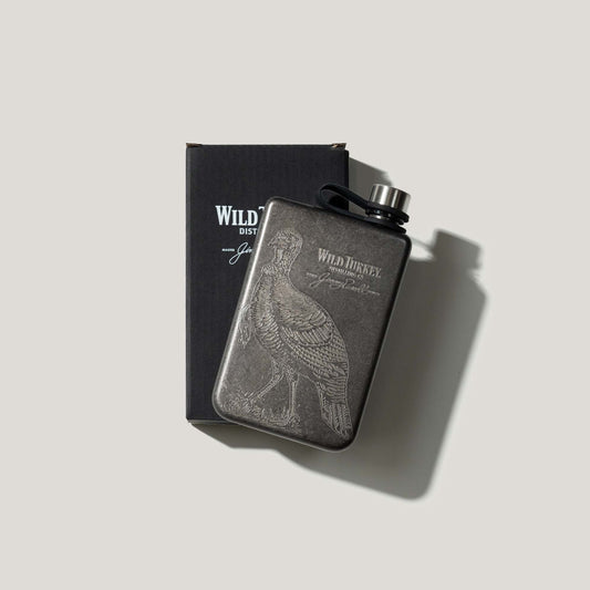 Wild Turkey Hip Flask